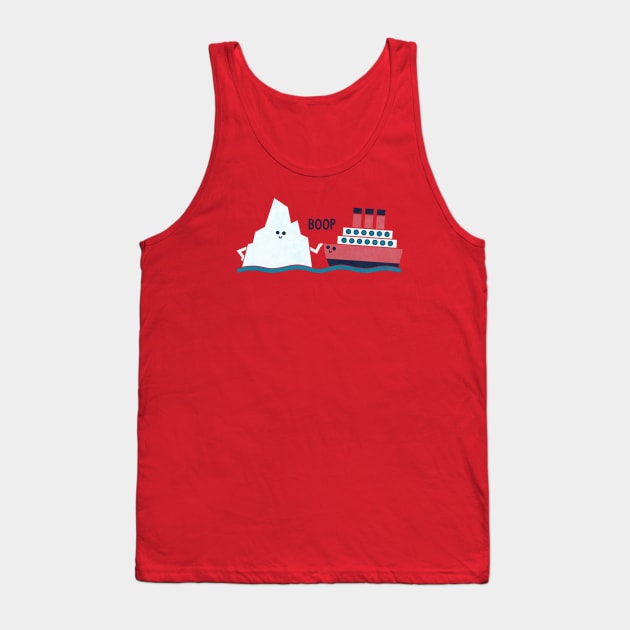 Boop Tank Top by HandsOffMyDinosaur